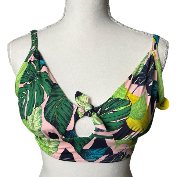 BODY GLOVE MANOA FALLS Olivia D-F cup swim bikini top Nightfall NWT - Picture 2 of 10